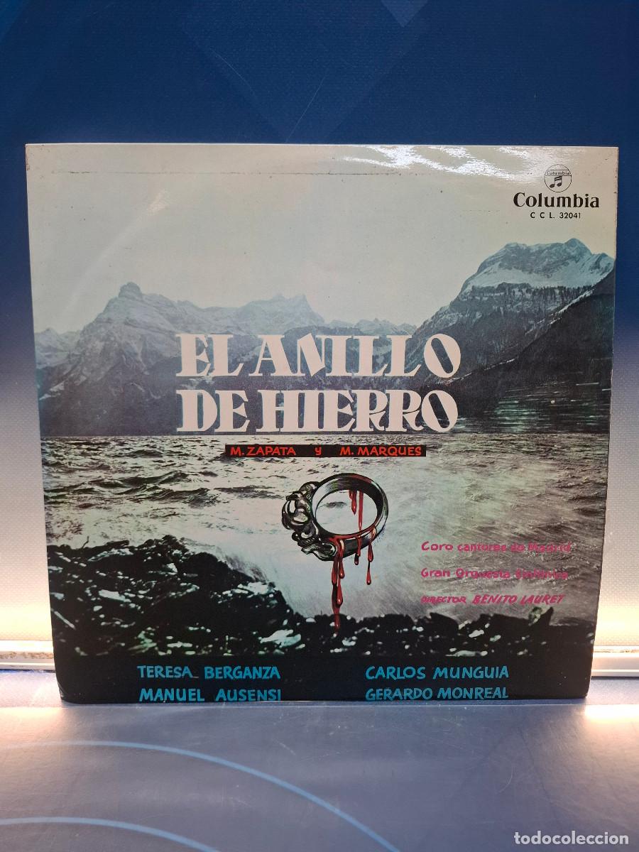 Discos de vinilo: Disco, Lp, El Anillo De Hierro, 1960