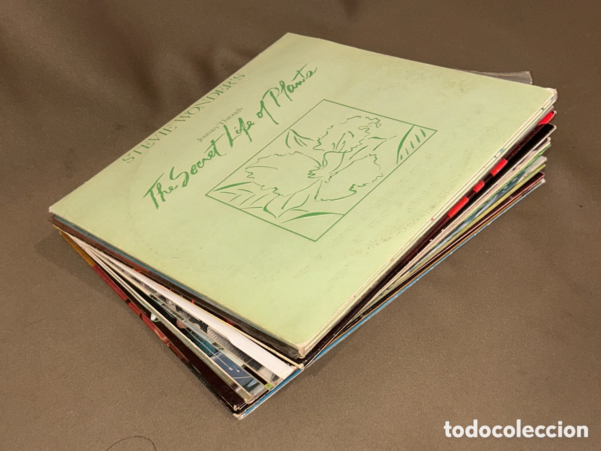 Discos de vinilo: LOTE DE 14 VINILOS DE DIFERENTES ESTILOS MUSICALES, ERIC CLAPTON, DAVID BOWIE, STEVIE WONDER&rsquo;S, ETC