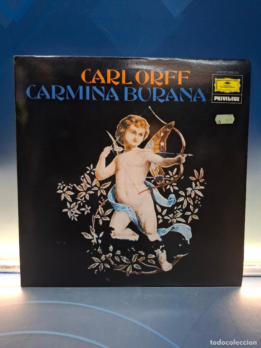 Discos de vinilo: Disco, Lp, Carl Orff, Carmina Burana, 1984