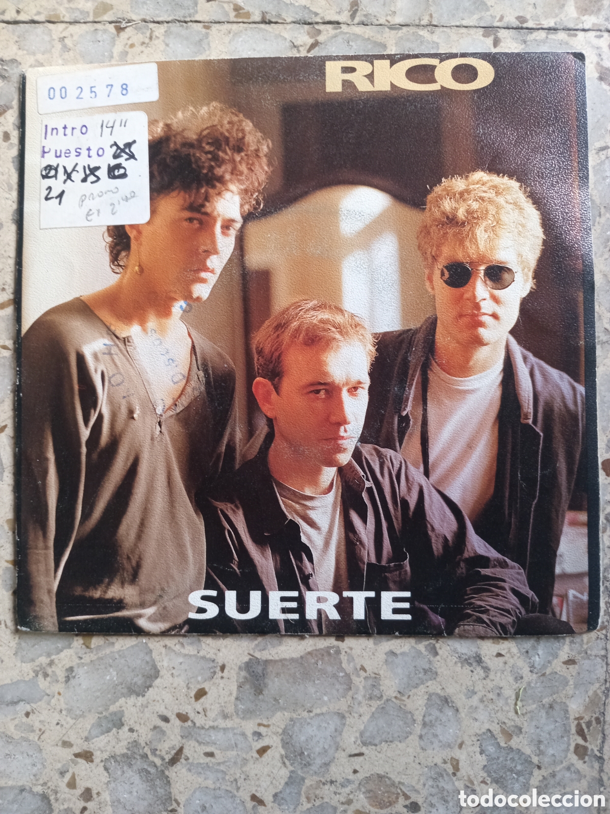 Discos de vinilo: SGL RICO SUERTE 1991 PROMO