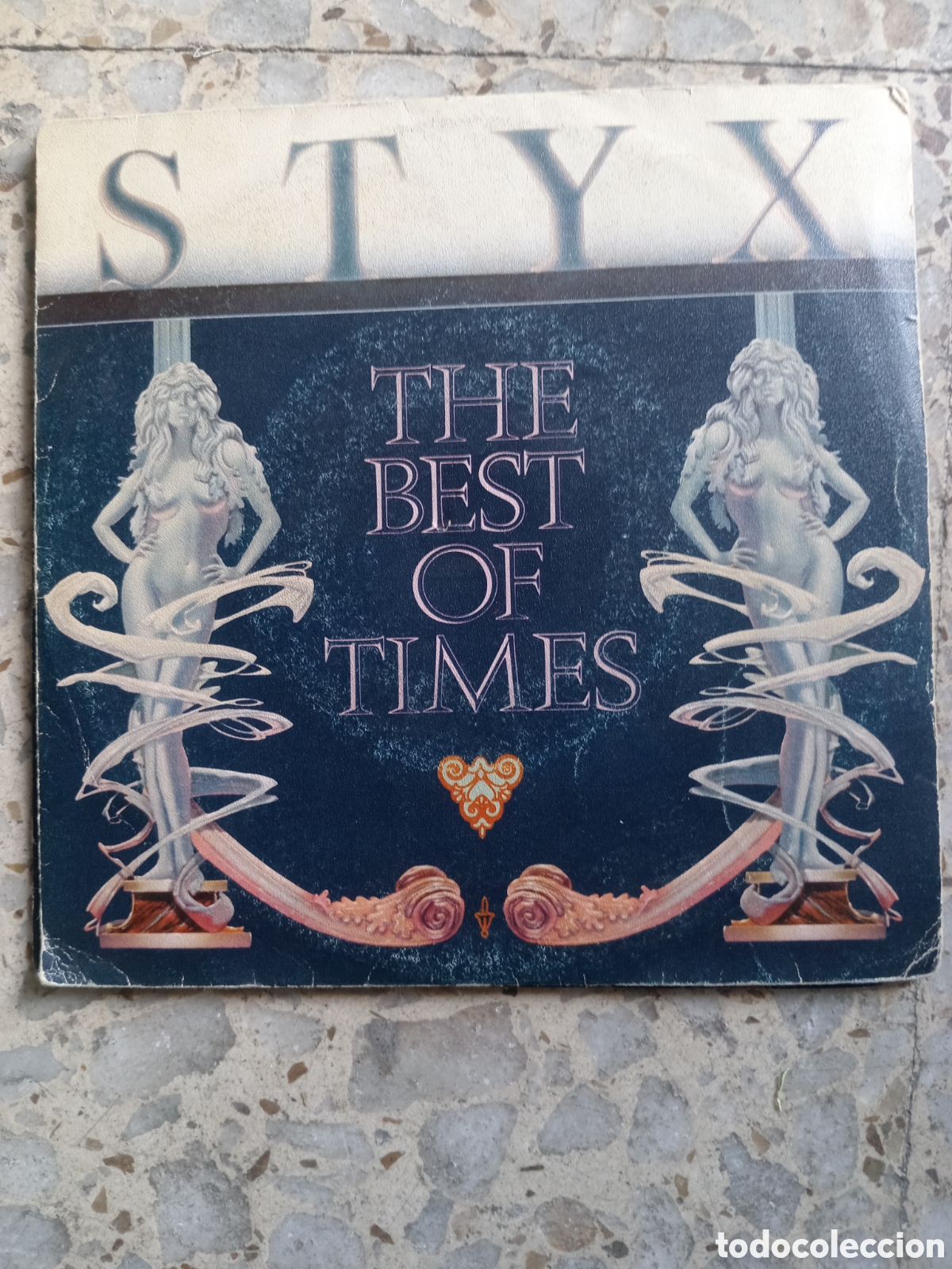 Discos de vinilo: SGL STYX THE BEST OF TIMES 1981 PROMO