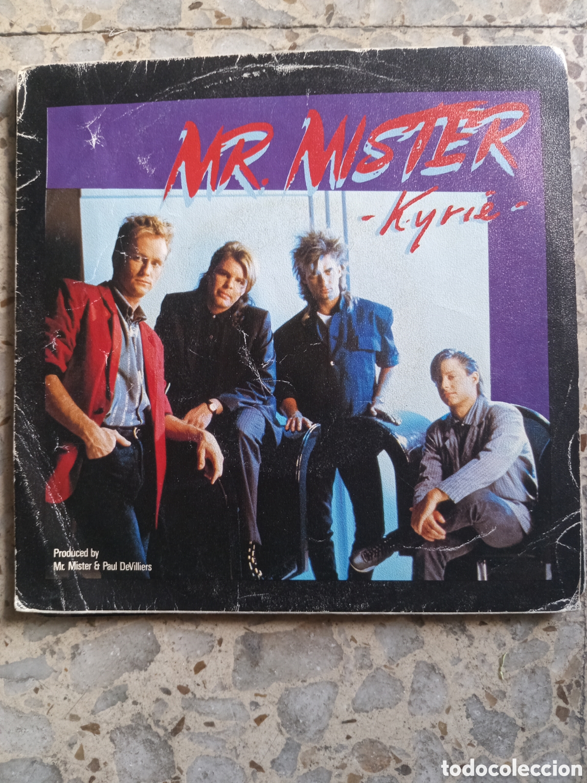 Discos de vinilo: SGL MR MISTER KYRIE 1985 PROMO