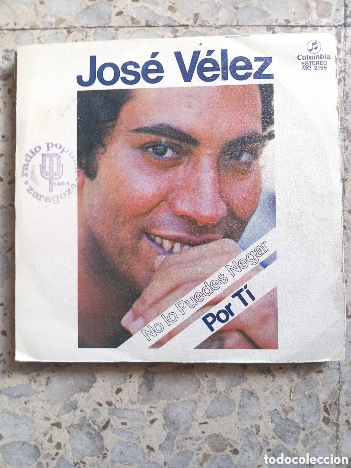 Discos de vinilo: SGL JOSE VELEZ NO LO PUEDO NEGAR 1982 PROMO