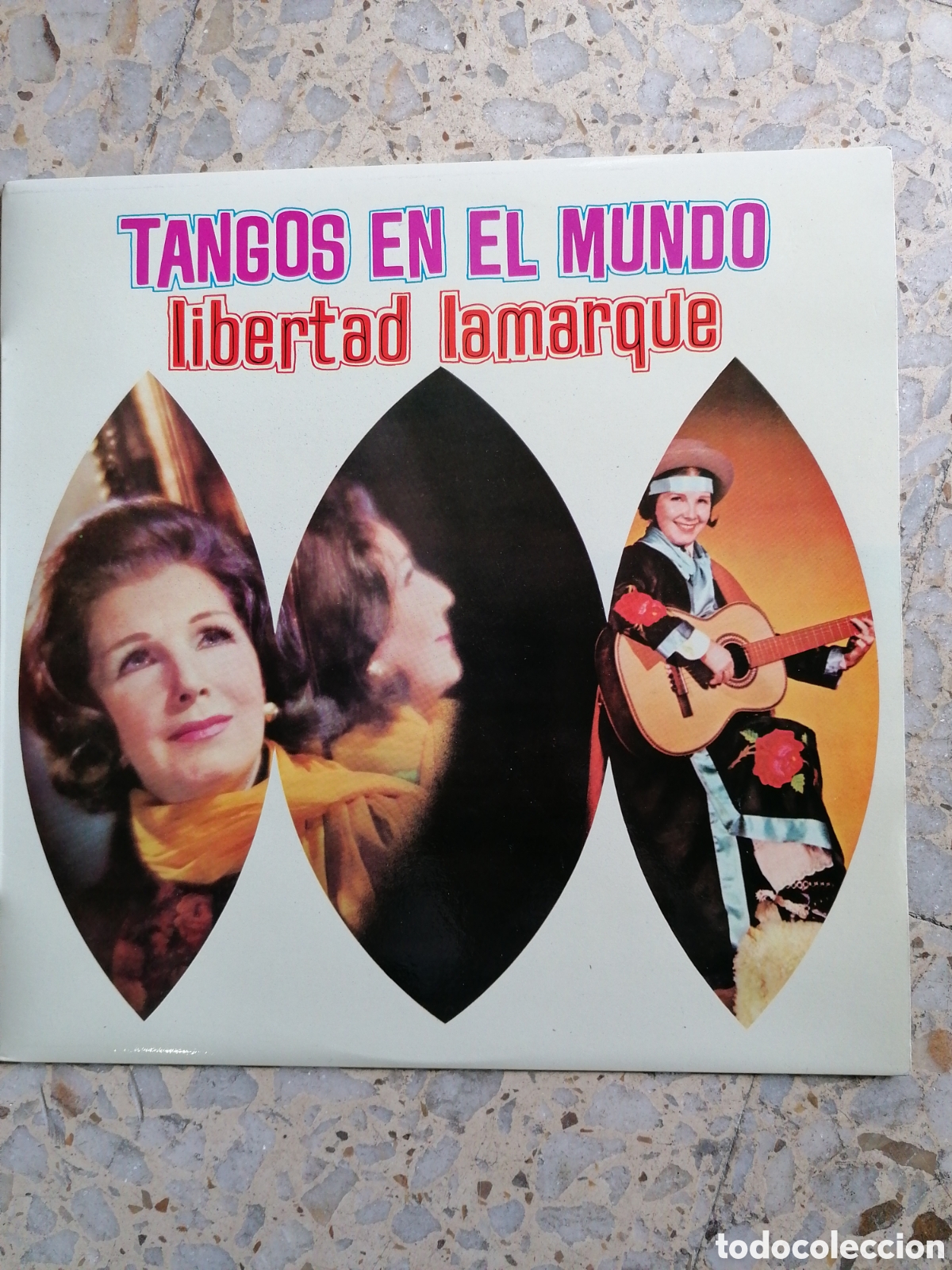 Discos de vinilo: LP LIBERTAD LAMARQUE TANGOS EN EL MUNDO RCA 1982