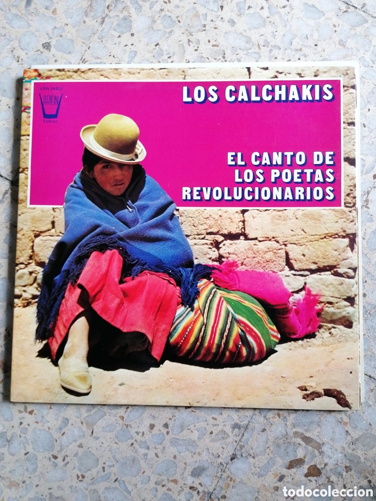 Discos de vinilo: LOS CALCHAKIS EL CANTO DE LOS POETAS REVOLUCIONARIOS 1974 PORTADA ABIERTA EDI. ESPA&Ntilde;OLA