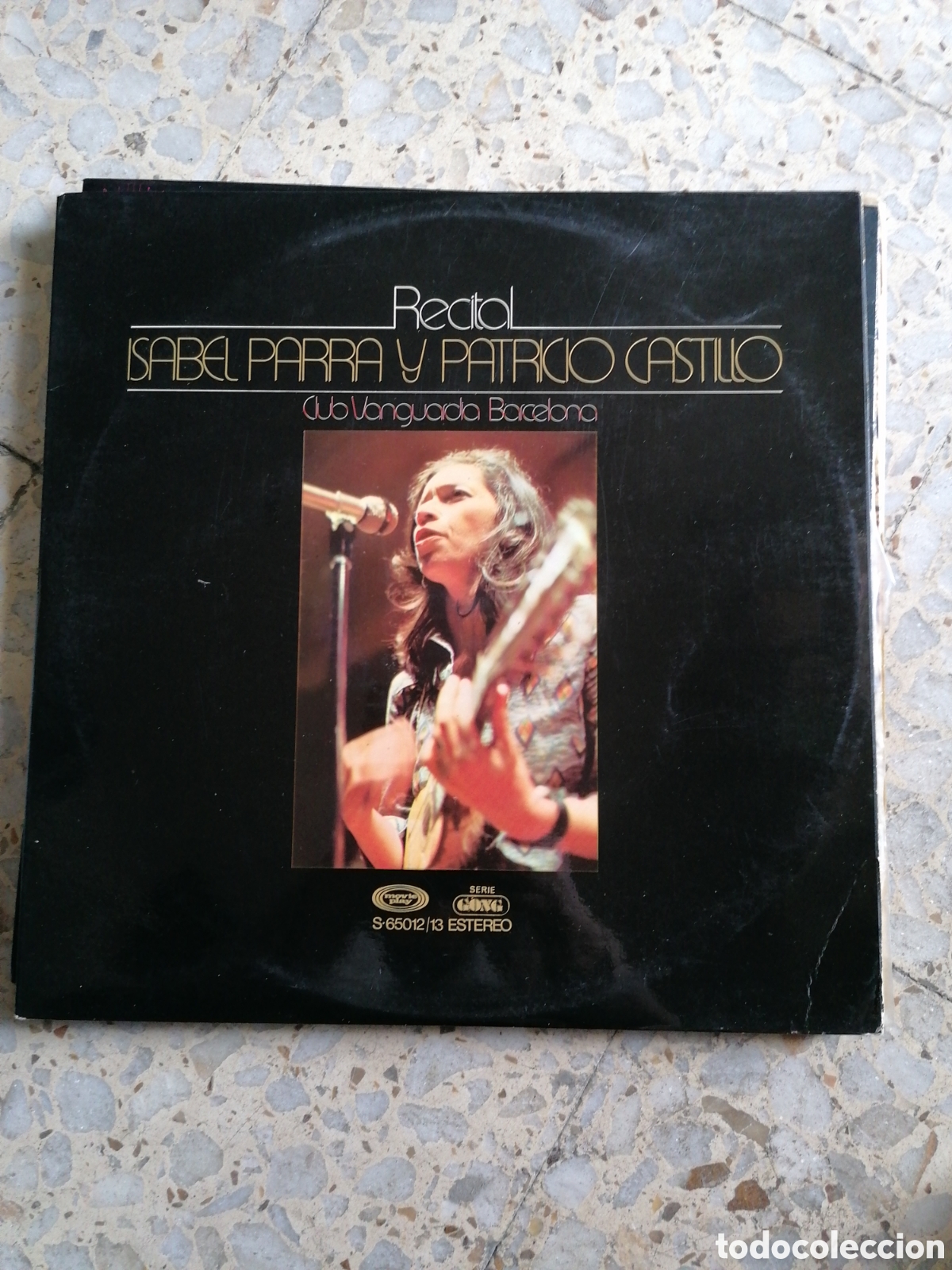 Discos de vinilo: LP ISABEL PARRA Y PATRICIO CASTILLO RECITAL CLUB VANGUARDIA BARCELONA 1976