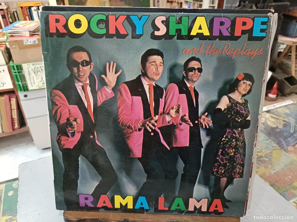 Discos de vinilo: Rocky Sharpe and The Replays - Rama Lama - LP. sello Chiswick 1979