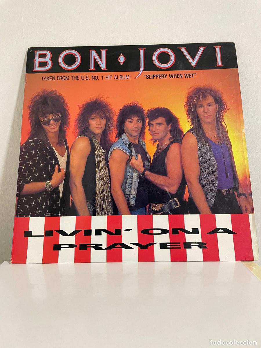 Discos de vinilo: Bon Jovi - Livin' on a Prayer Vinilo 12&rdquo;