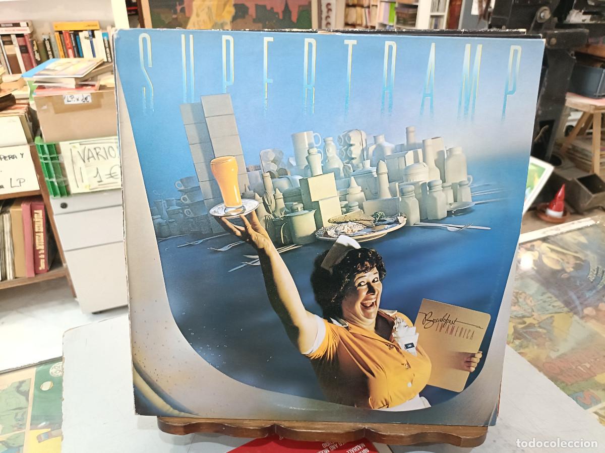 Discos de vinilo: Supertramp - Breakfast in Am&eacute;rica - LP. A&M Records 1979