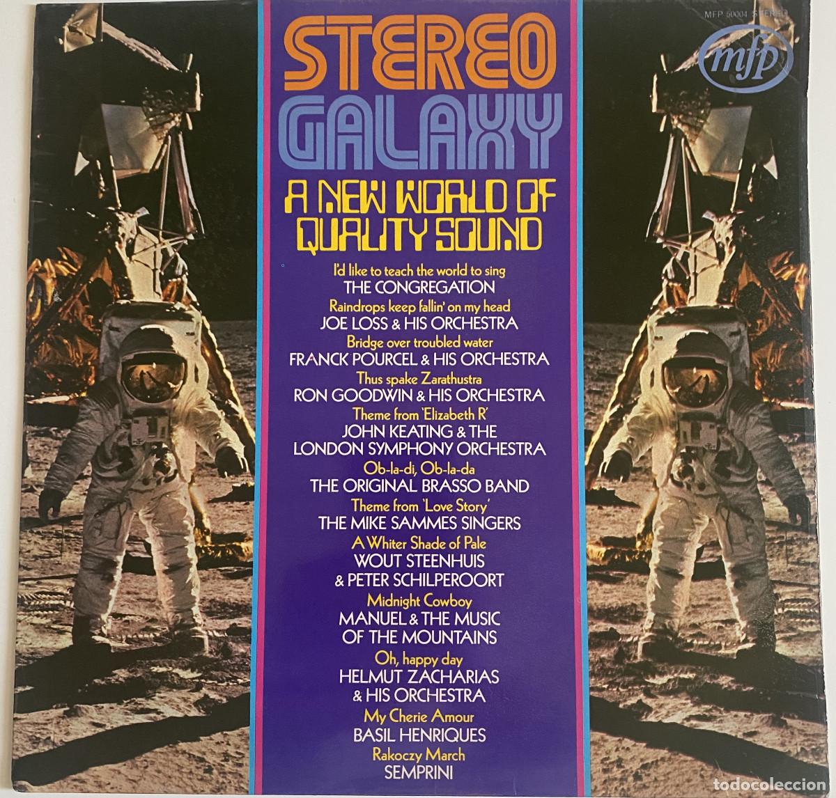 Discos de vinilo: STEREO GALAXY - A NEW WORLD OF QUALITY SOUND - VARIAS ORQUESTAS - 1970 - MFP - EMI