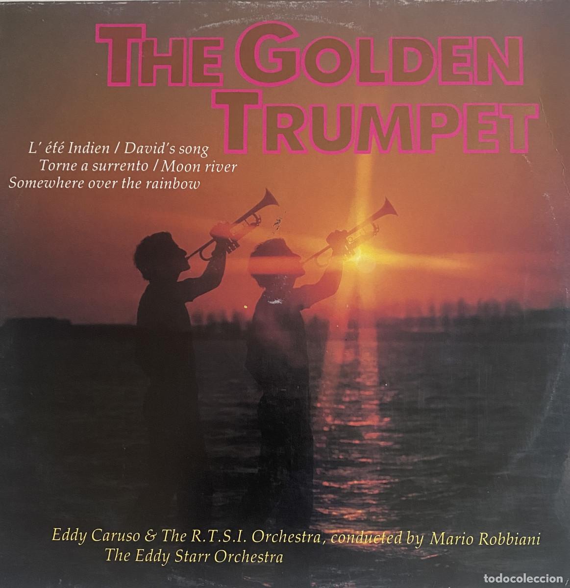 Discos de vinilo: THE GOLDEN TRUMPET - EDDY CARUSO - MARIO ROBBIANI - THE EDDY STAR ORCHESTRA - MCR - ALEMANIA