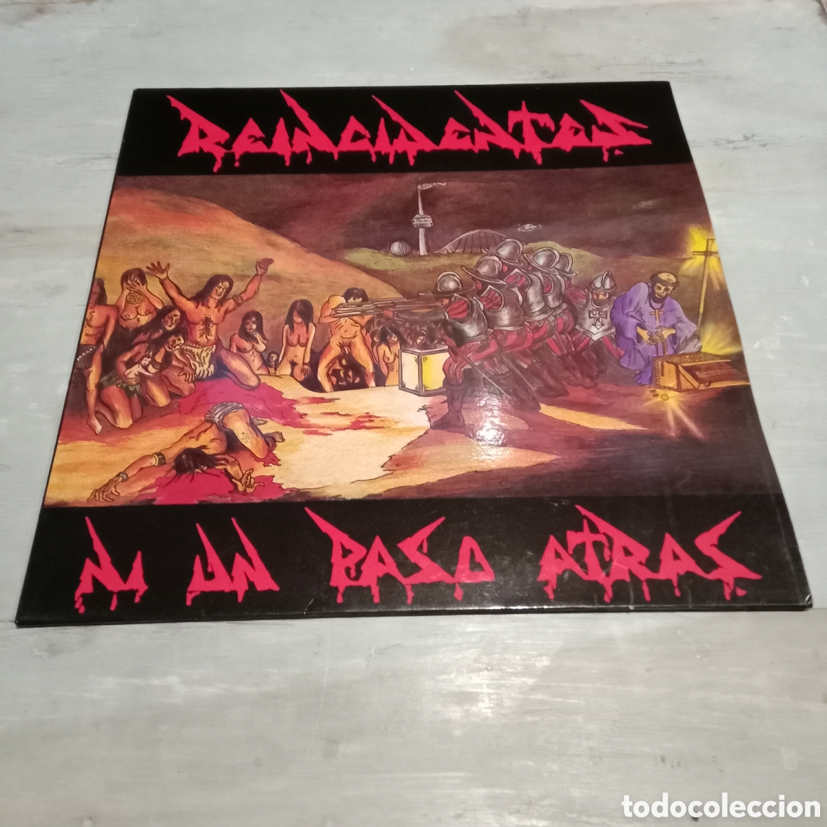 Discos de vinilo: REINCIDENTES - NI UN PASO ATRAS - LP