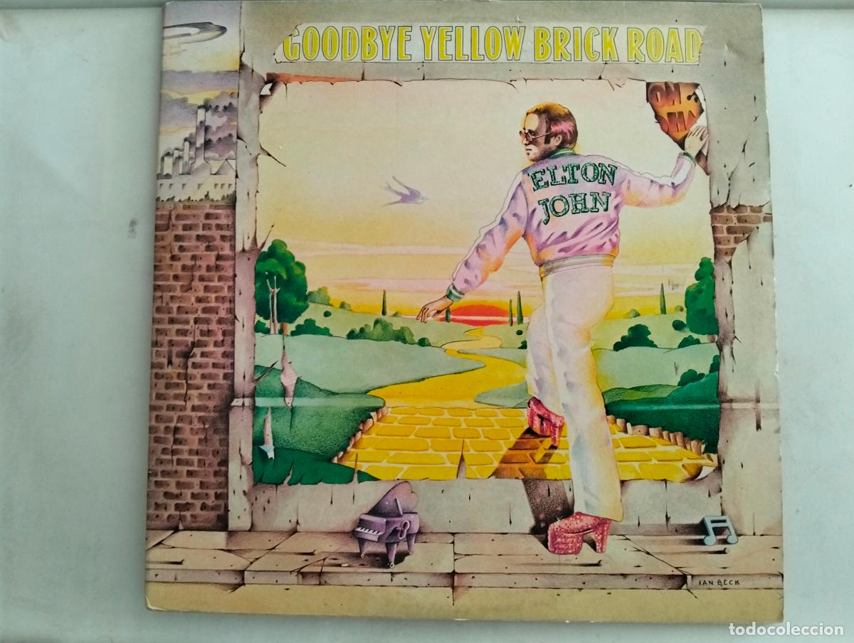 Discos de vinilo: ELTON JOHN, DISCO LP DOBLE GOODBYE YELLOW BRICK ROAD, EDITADO DJM RECORDS, A&Ntilde;O 1973