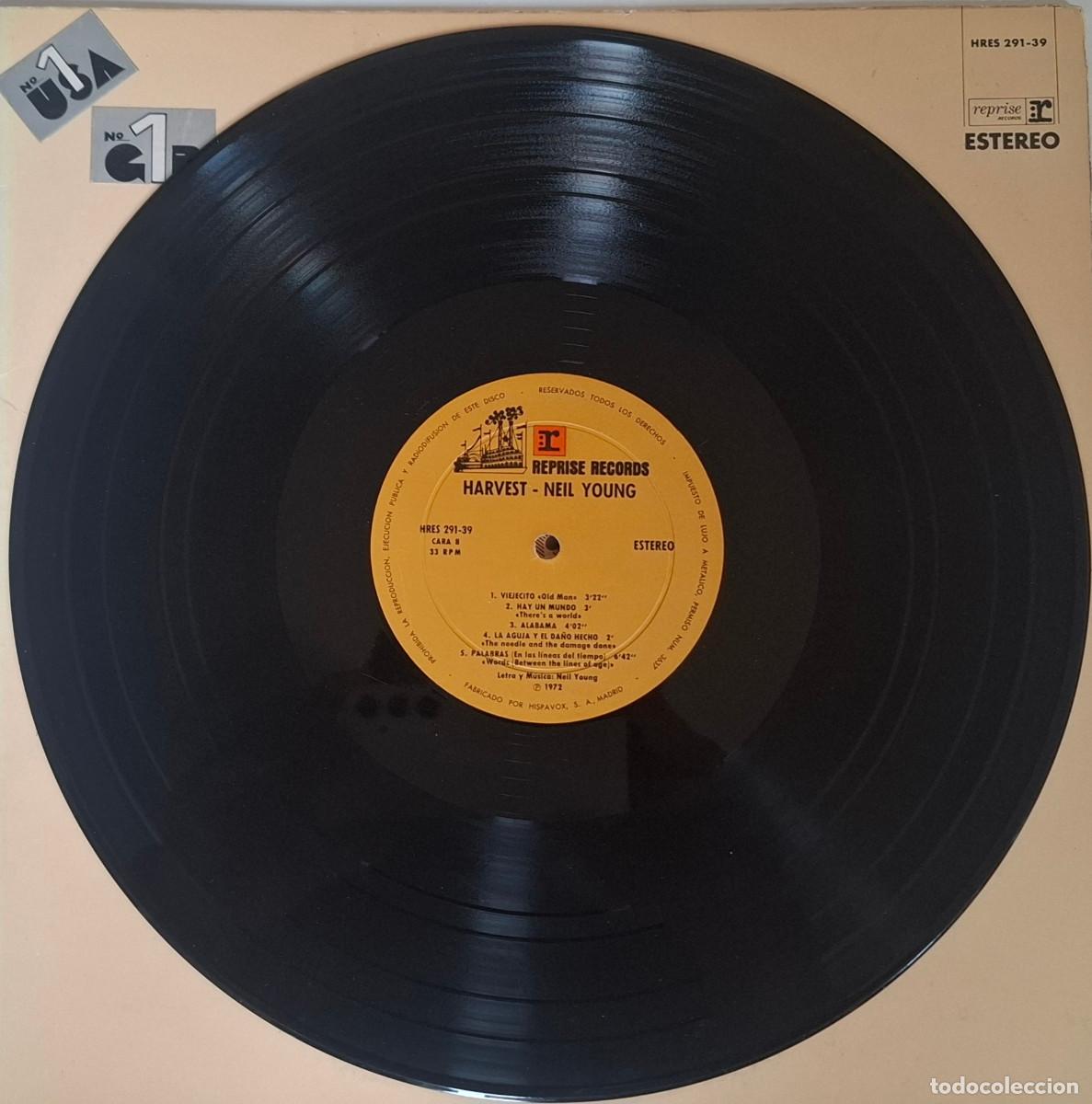 Discos de vinilo: Neil Young &ndash; Harvest - Foto 4