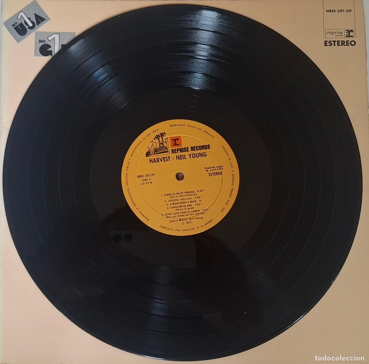 Discos de vinilo: Neil Young &ndash; Harvest - Foto 5