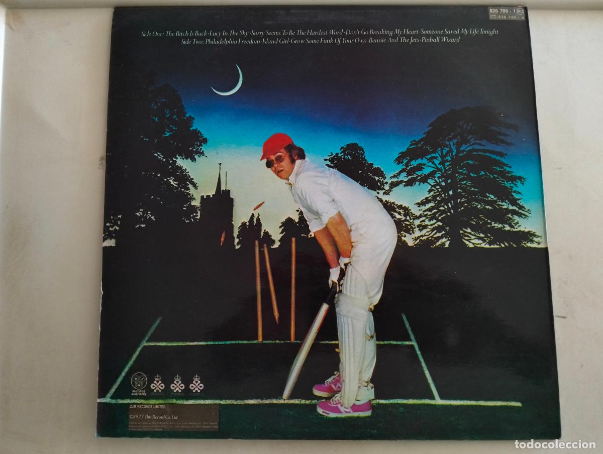 Discos de vinilo: ELTON JOHN, DISCO LP GREATEST HITS, VOL II, EDITADO DJM RECORDS, A&Ntilde;O 1974
