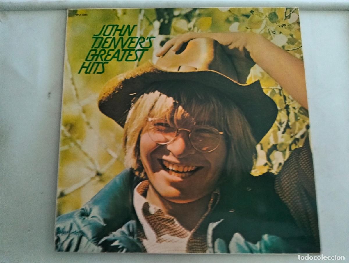 Discos de vinilo: JOHN DENVERS, DISCO LP GREATEST HITS, EDITADO RCA, A&Ntilde;O 1989