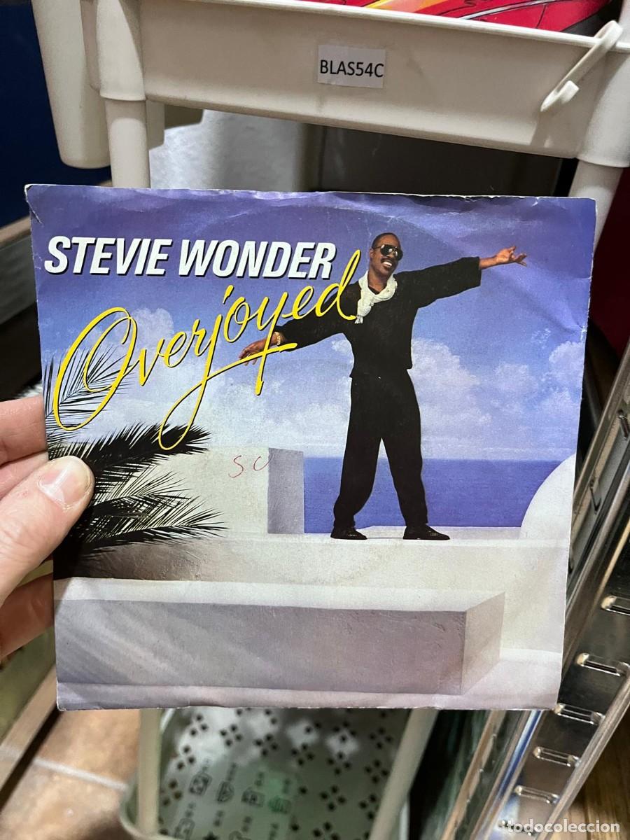 Discos de vinilo: BLAS54C Vinilo peque&ntilde;o EP STEVIE WONDER overjoyed