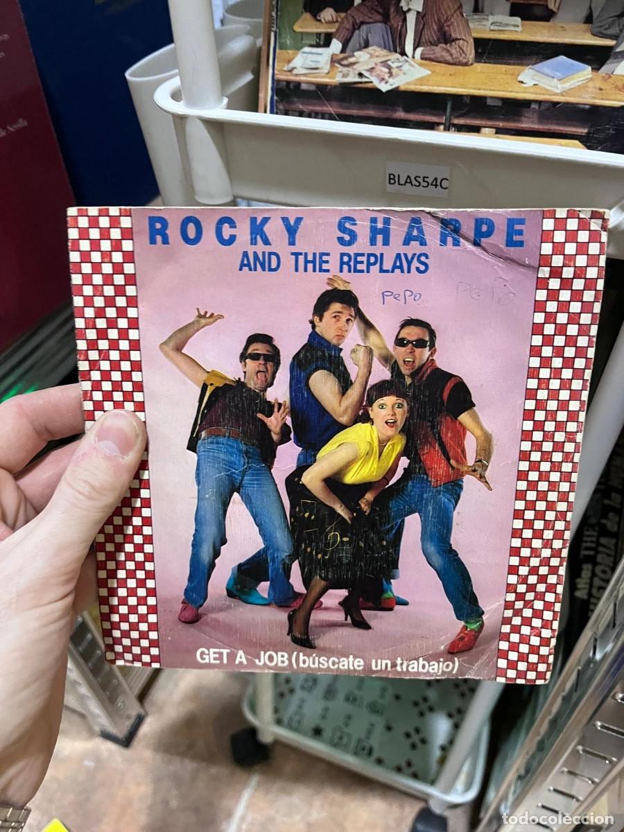 Discos de vinilo: BLAS54C Vinilo peque&ntilde;o EP ROCKY SHARPE AND THE REPLAYS