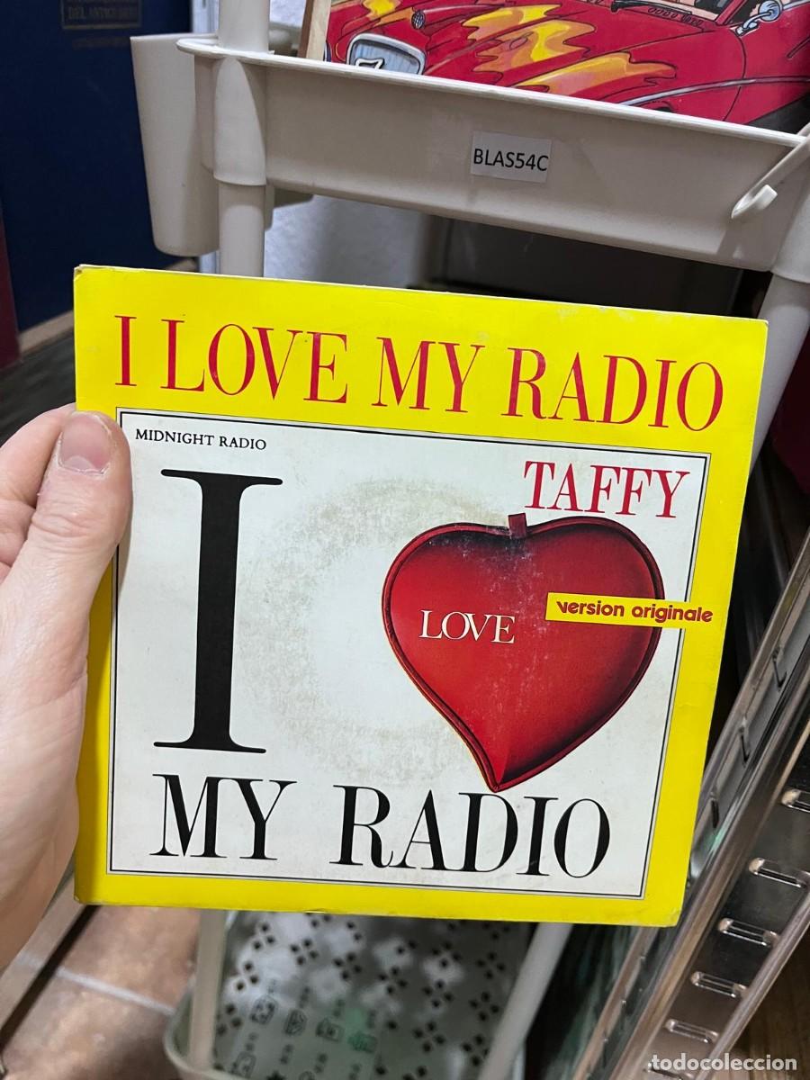 Discos de vinilo: BLAS54C Vinilo peque&ntilde;o EP I LOVE MY RADIO MIDNIGHT RADIO I TAFFY LOVE version originale MY RAD
