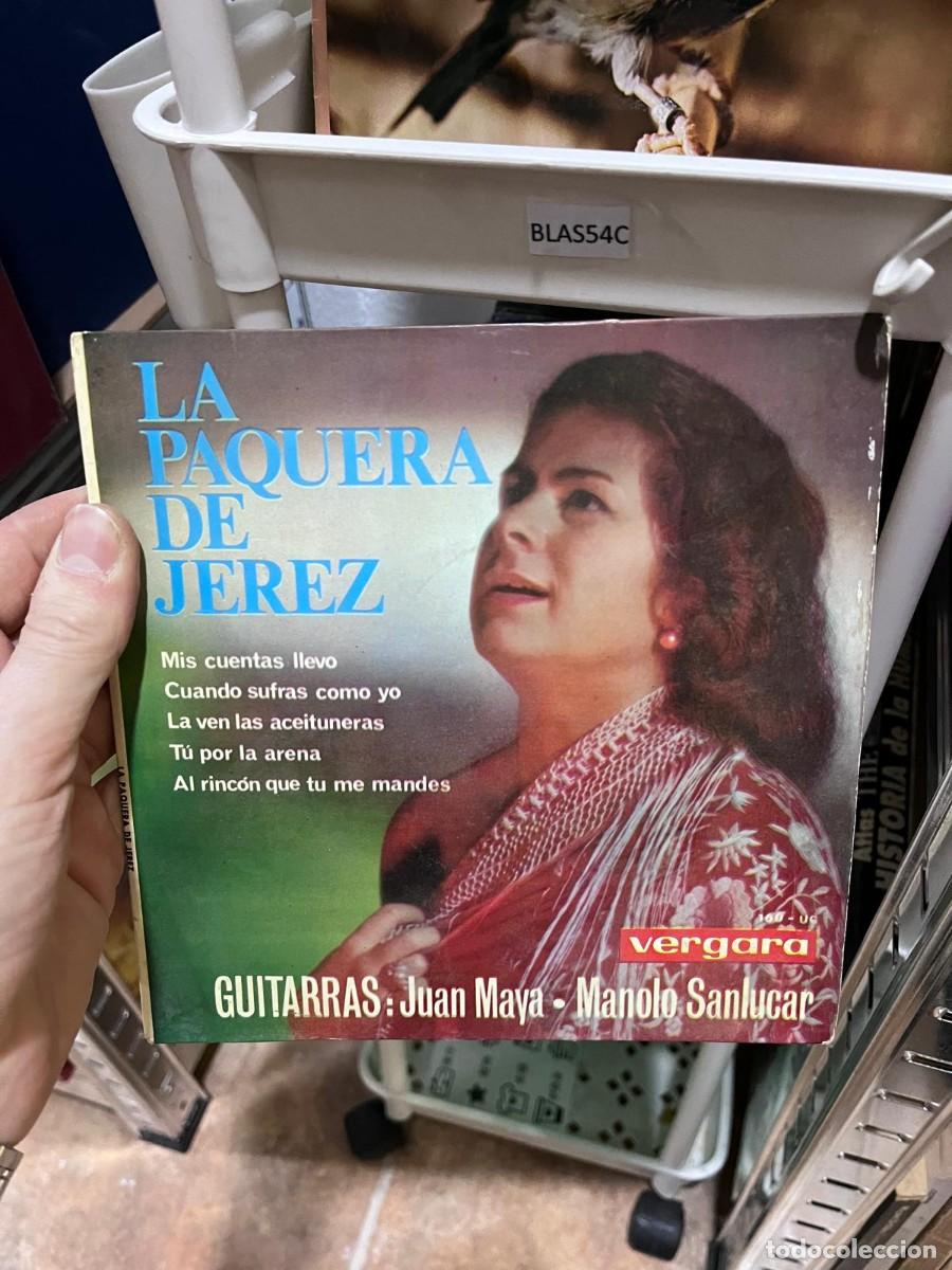 Discos de vinilo: BLAS54C Vinilo peque&ntilde;o EP LA PAQUERA DE JEREZ