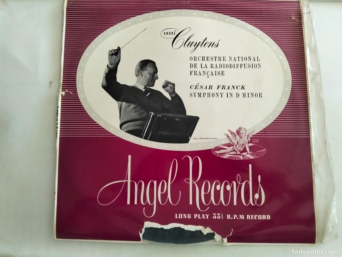 Discos de vinilo: SYMPHONY IN D MINOR - CESAR FRANCK, DISCO LP, EDITADO ANGEL RECORDS, A&Ntilde;O 1982