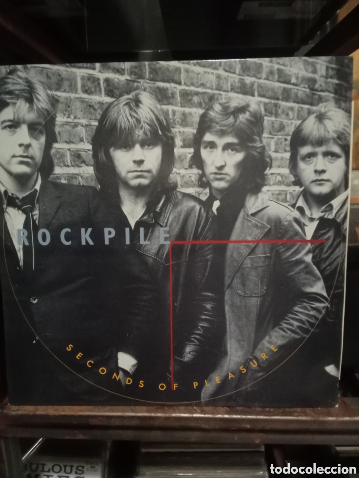 Discos de vinilo: ROCKPILE Dave EDMUNDS,NICK LOWE,TERRY WILLIAMS. 1988. UK.