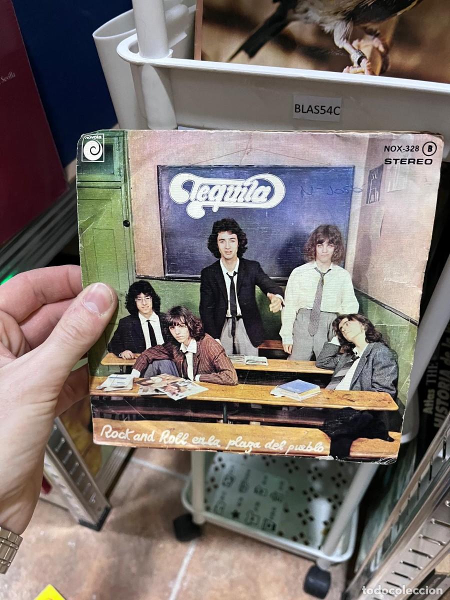 Discos de vinilo: BLAS54C Vinilo peque&ntilde;o EP Rock and Roll en la plaza del pueblo tequila