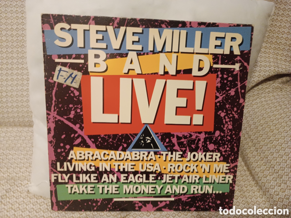 Discos de vinilo: Steve Miller Band Live