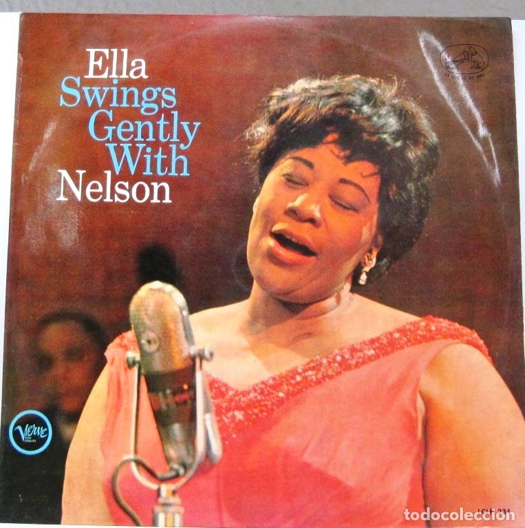 Discos de vinilo: ELLA - NELSON - SWINGS GENTLY WITH - LP