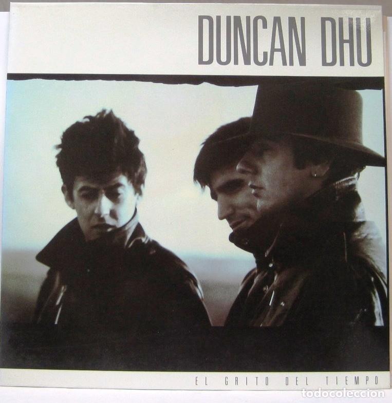Discos de vinilo: DUNCAN DHU - EL GRITO DEL TIEMPO - ENCARTE CON LAS LETRAS - LP