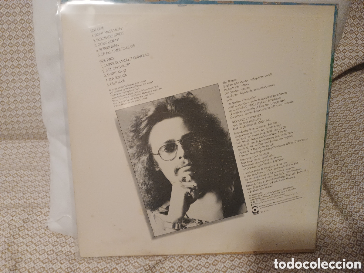 Discos de vinilo: Steve Hunter Swept Away - Foto 2