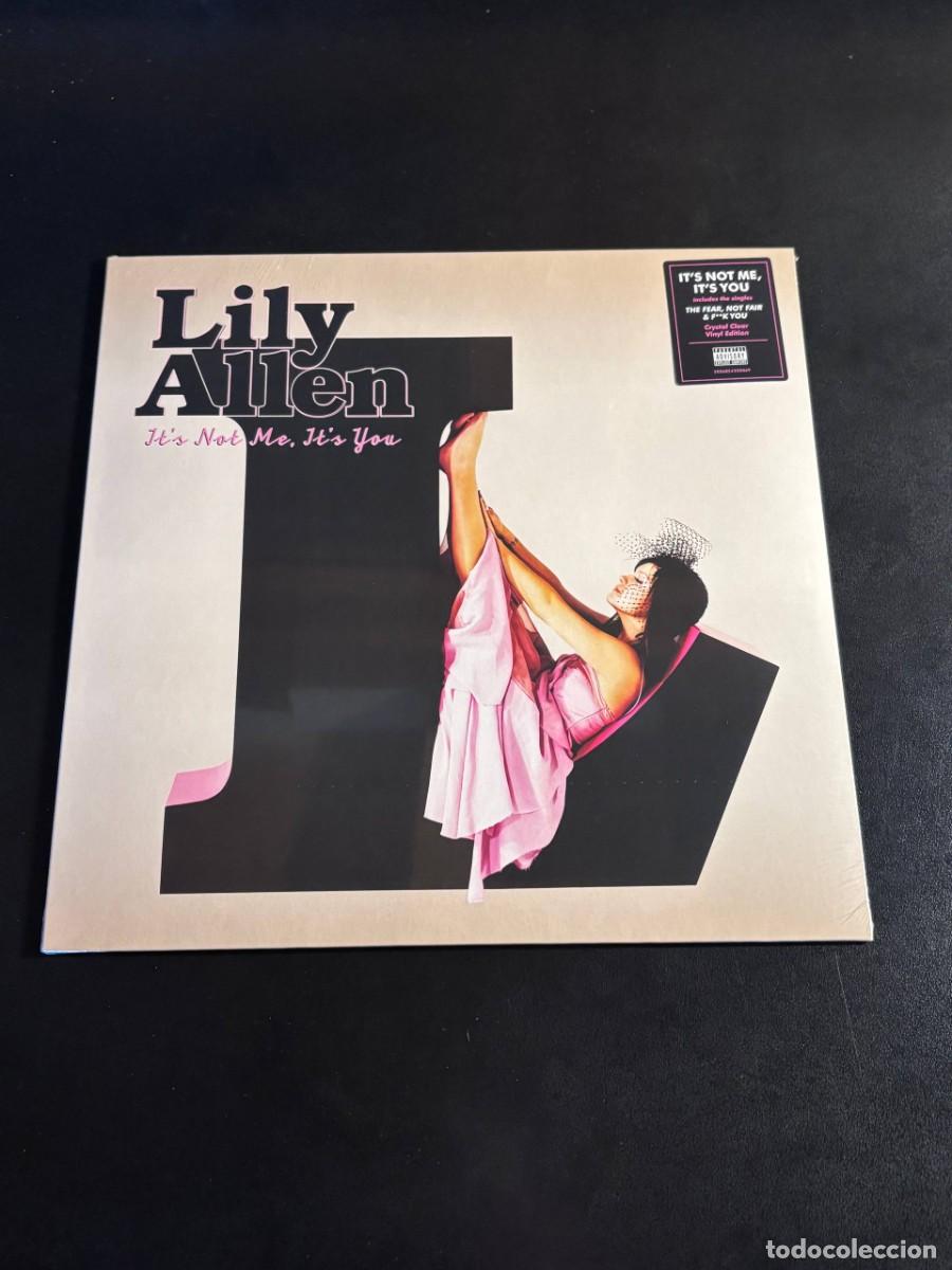 Discos de vinilo: Lily Allen It's Not Me, It's You Disco de vinilo transparente LP synth pop west end girl