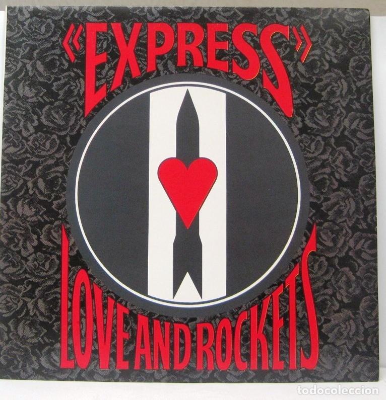 Discos de vinilo: LOVE AND ROCKETS - EXPRESS- ENCARTE CON LAS LETRAS - LP