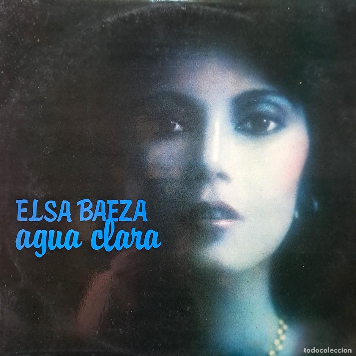 Discos de vinilo: LPs ELSA BAEZA, AGUA CLARA. LA REVENTASON, LA LUNA ENAMORA..... LP-SESP-528