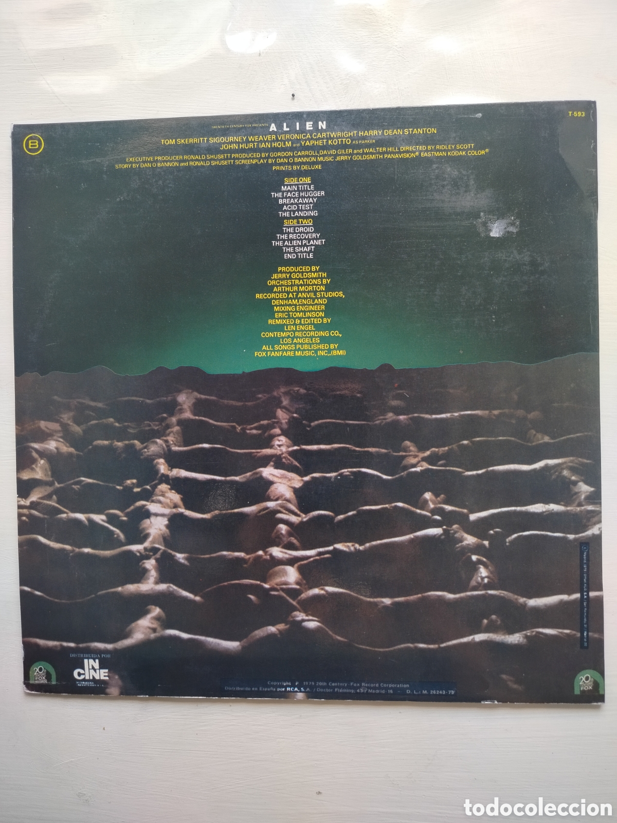 Discos de vinilo: Alien LP BSO Jerry Goldsmith - Foto 2
