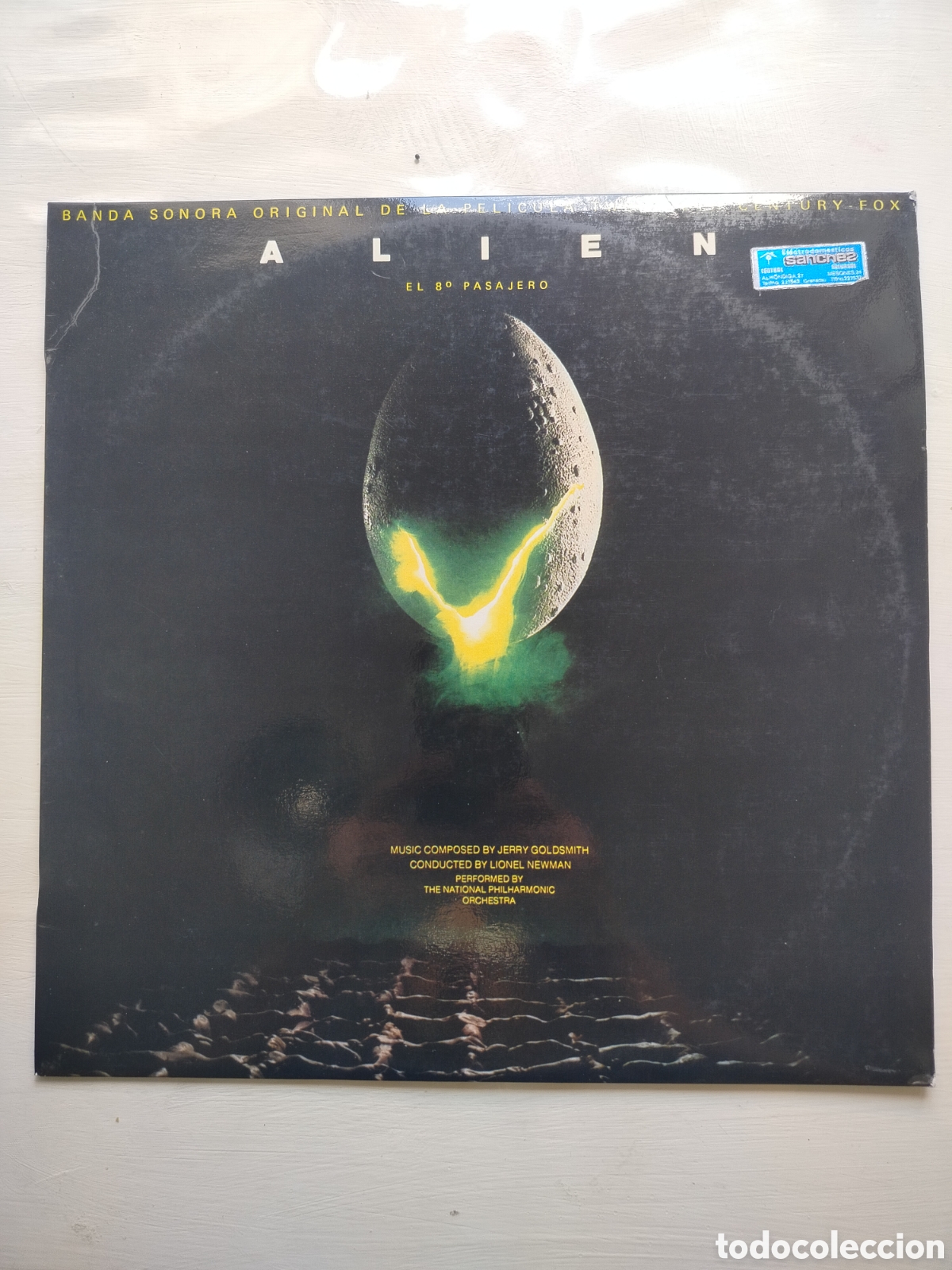 Discos de vinilo: Alien LP BSO Jerry Goldsmith