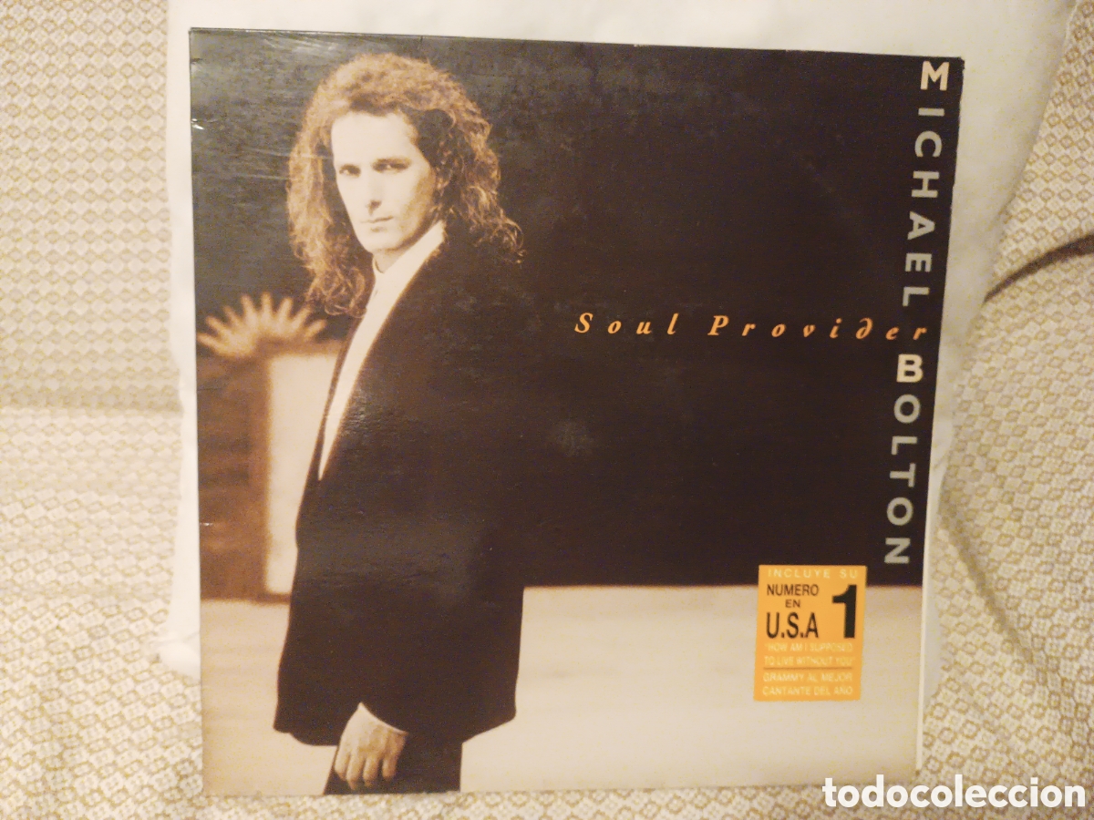 Discos de vinilo: Michael Bolton Soul Provider - Foto 1