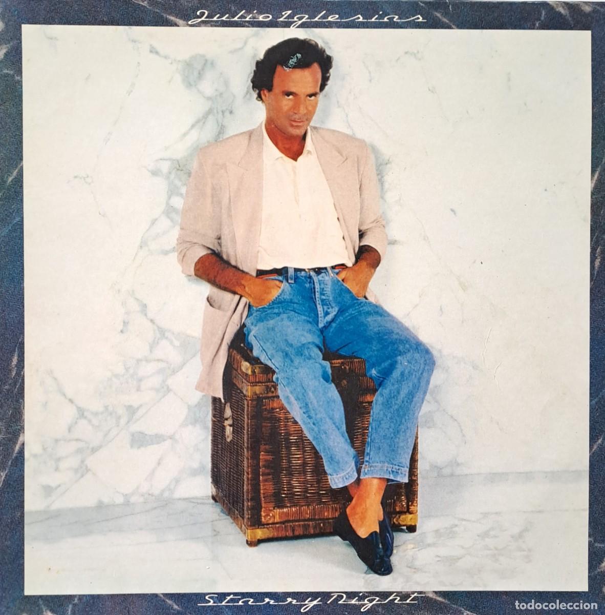 Discos de vinilo: LPs JULIO IGLESIAS, STARRY NIGHT. CAN&acute;T HELP FALLING IN LOVE, WHEN I NEED YOU..... LP-SESP-534 &acute;2