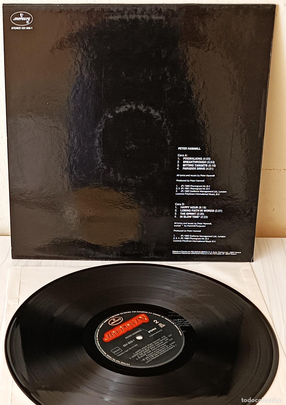 Discos de vinilo: PETER HAMMILL - PETER HAMMILL MERCURY - 1990 - Foto 2