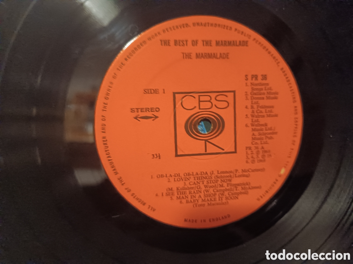 Discos de vinilo: The Marmalade BEST of - Foto 3
