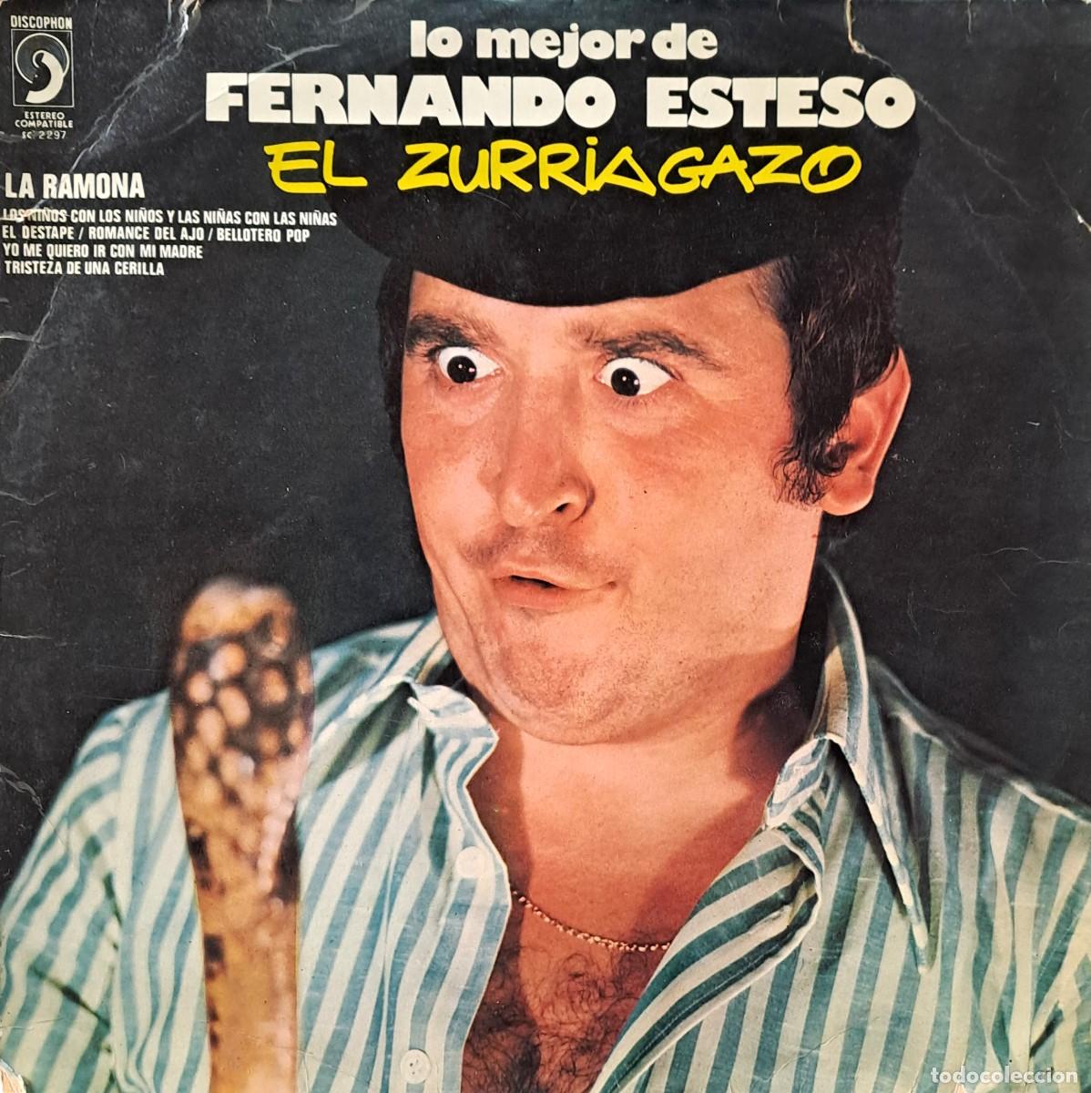 Discos de vinilo: LPs FERNANDO ESTESO. EL ZURRIAGAZO, LA RAMONA, EL DESTAPE..... LP-SESP-544