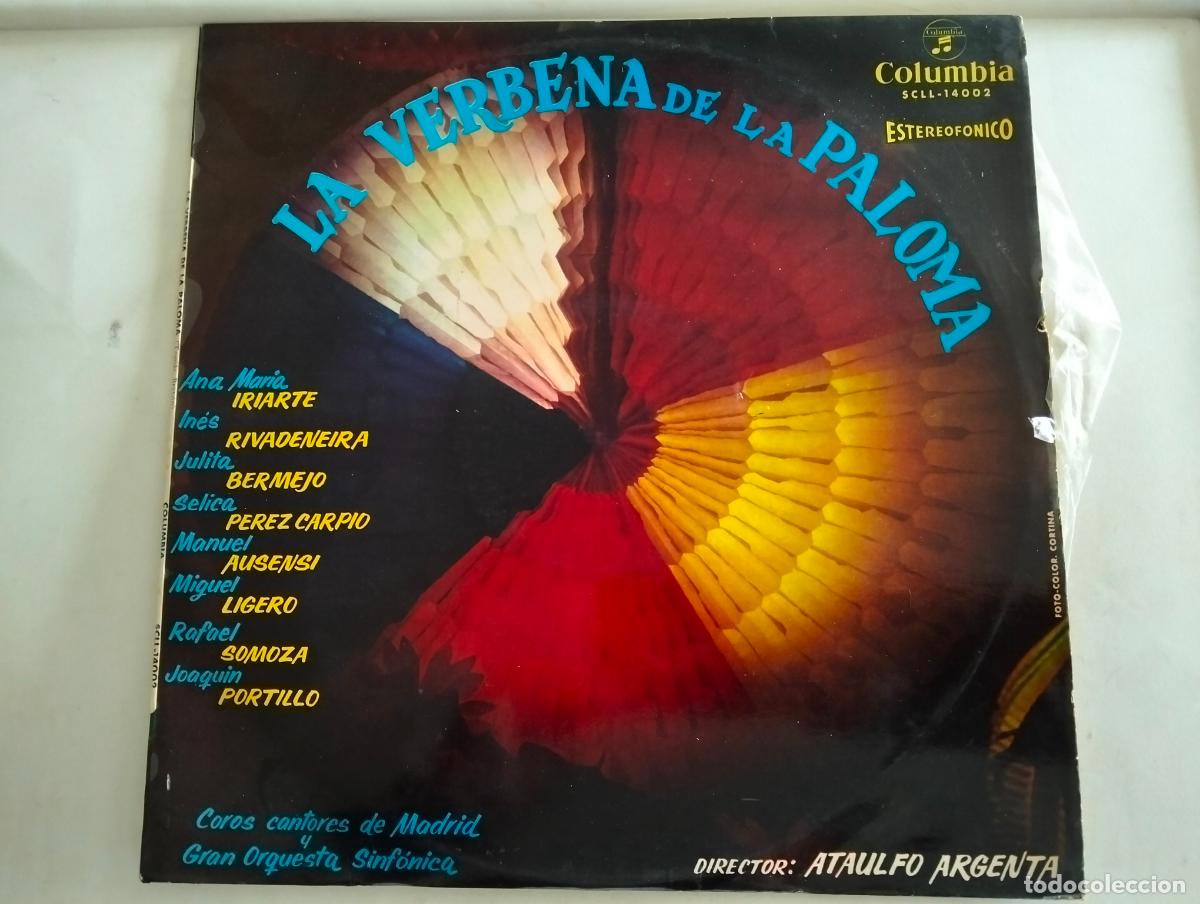 Discos de vinilo: LA VERBENA DE LA PALOMA, DISCO LP, EDITADO COLUMBIA, A&Ntilde;O 1959