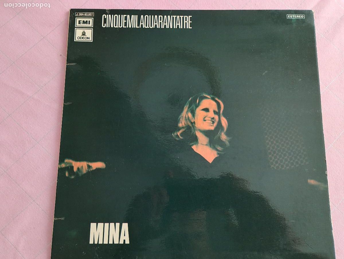Discos de vinilo: Mina &lrm;&ndash; Cinquemilaquarantatre ed espa&ntilde;ola 1972