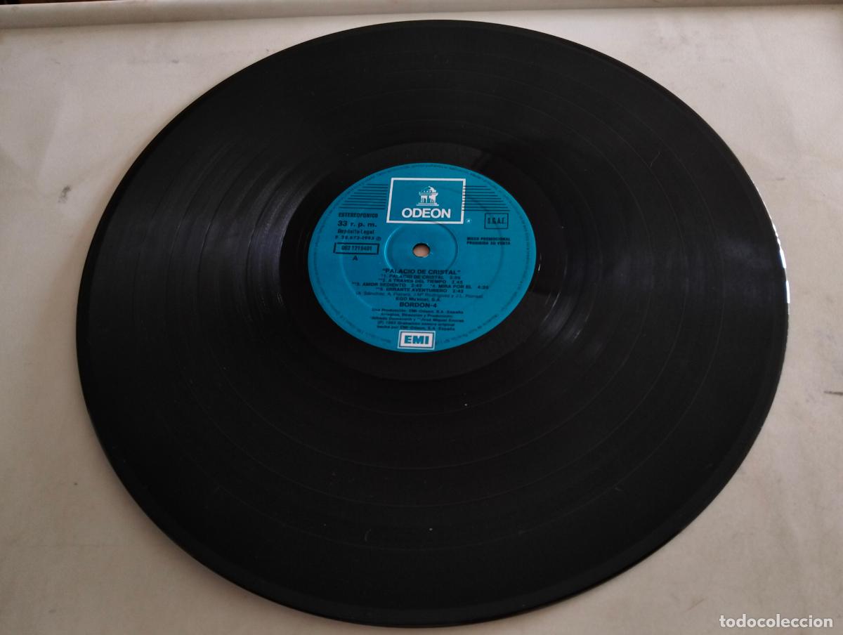 Discos de vinilo: BORDON 4, DISCO LP PALACIO DE CRISTAL, EDITADO EMI-ODEON, A&Ntilde;O 1983 - Foto 3