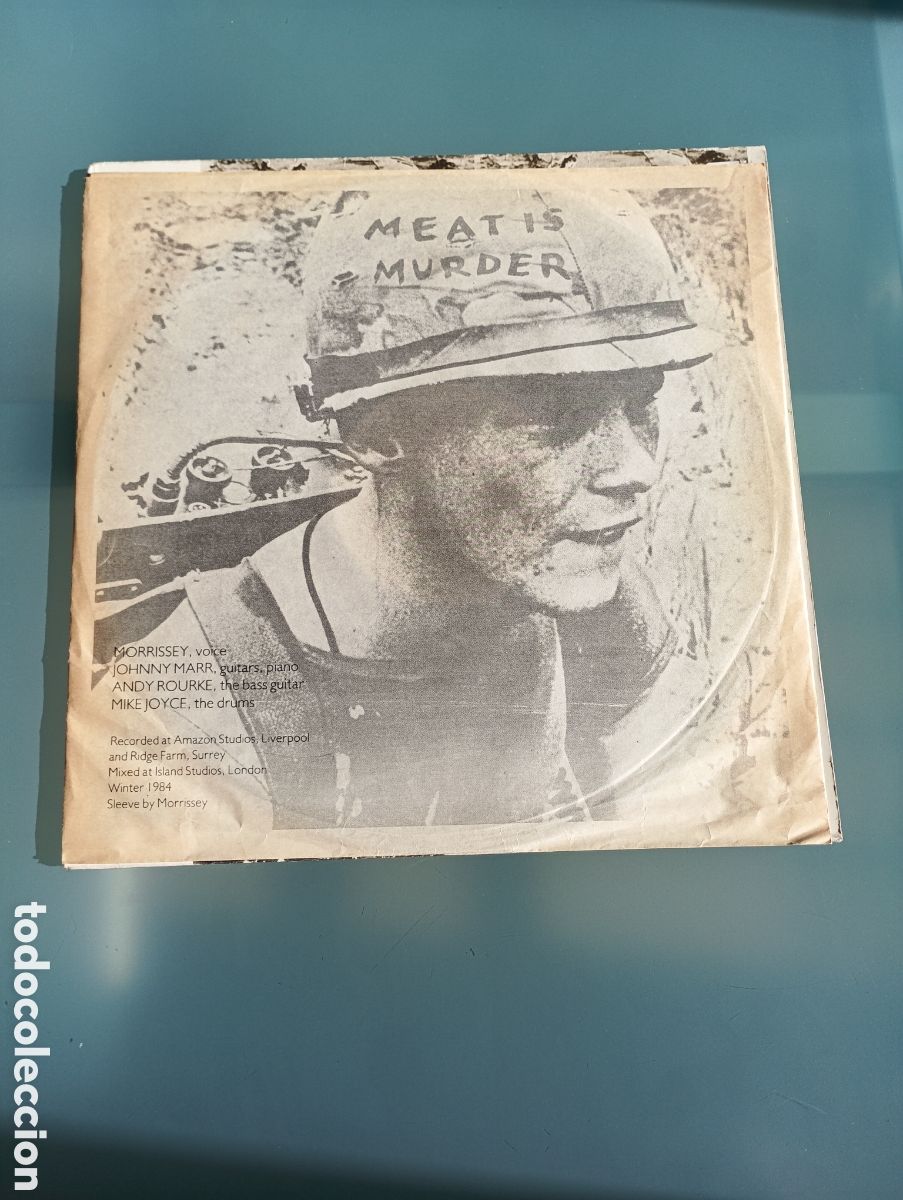 Discos de vinilo: The Smiths &rdquo;MEAT IS MURDER &rdquo; - Foto 3