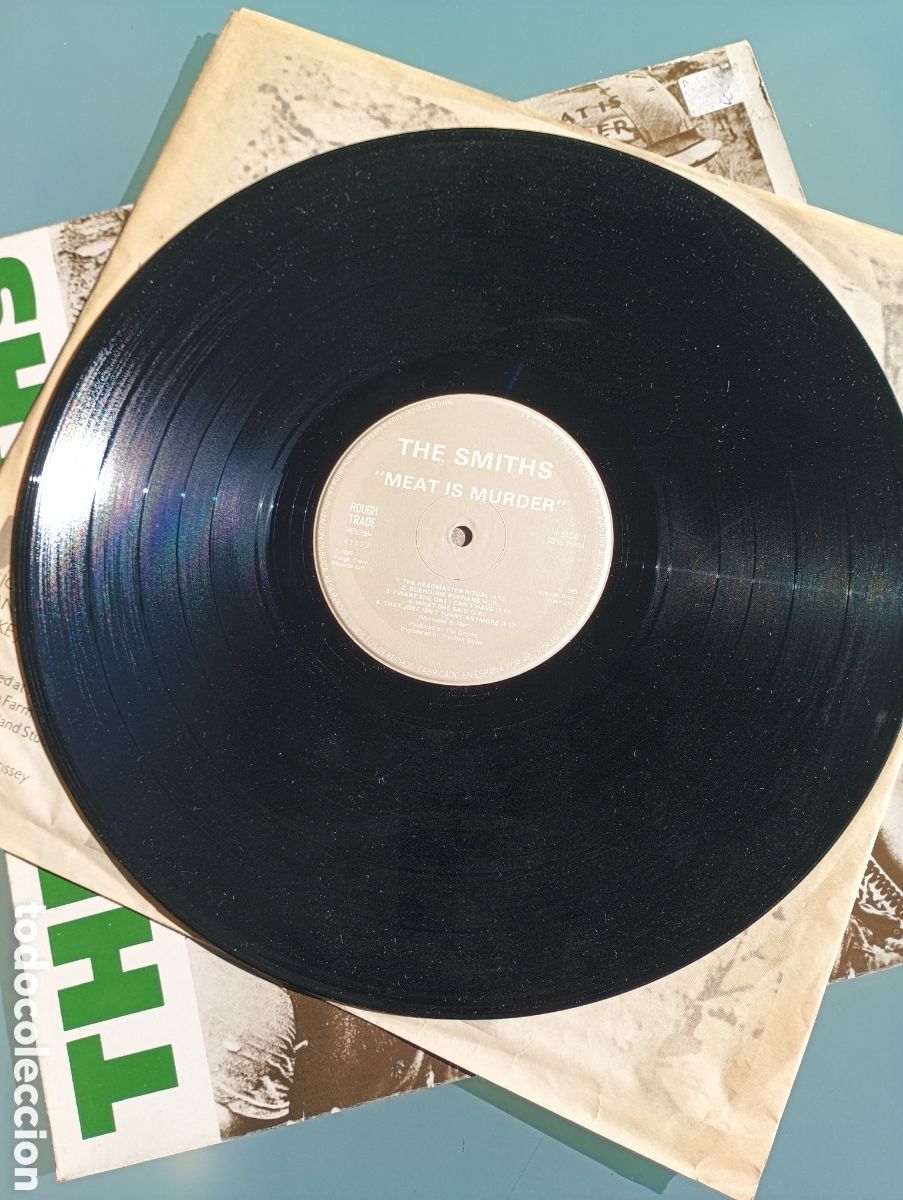 Discos de vinilo: The Smiths &rdquo;MEAT IS MURDER &rdquo; - Foto 5