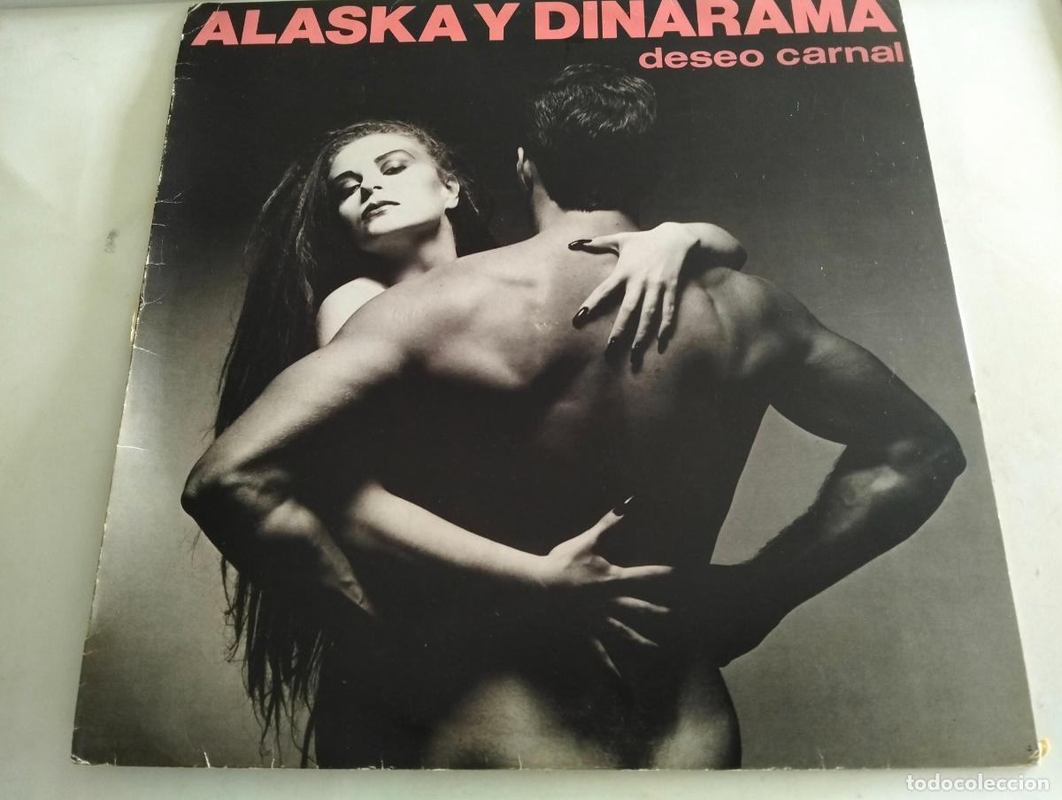 Discos de vinilo: ALASKA Y DINARAMA, DISCO LP DESEO CARNAL, EDITADO HISPAVOX, A&Ntilde;O 1984