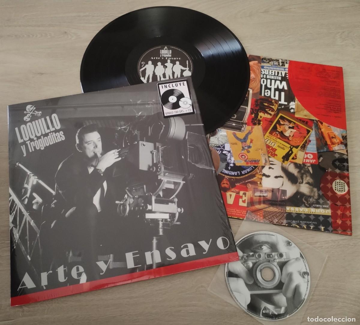 Discos de vinilo: LOQUILLO Y TROGLODITAS - ARTE Y ENSAYO ..LP VINILO DE 180 GR.+CD DRO- WARNER . 2014 - NUEVO DIFICIL