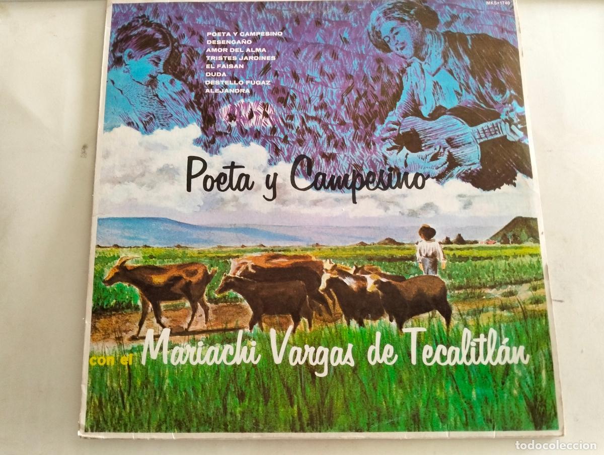 Discos de vinilo: MARIACHI VARGAS DE TECALITLAN, DISCO LP POETA Y CAMPESINO, EDITADO RCA, A&Ntilde;O 1967